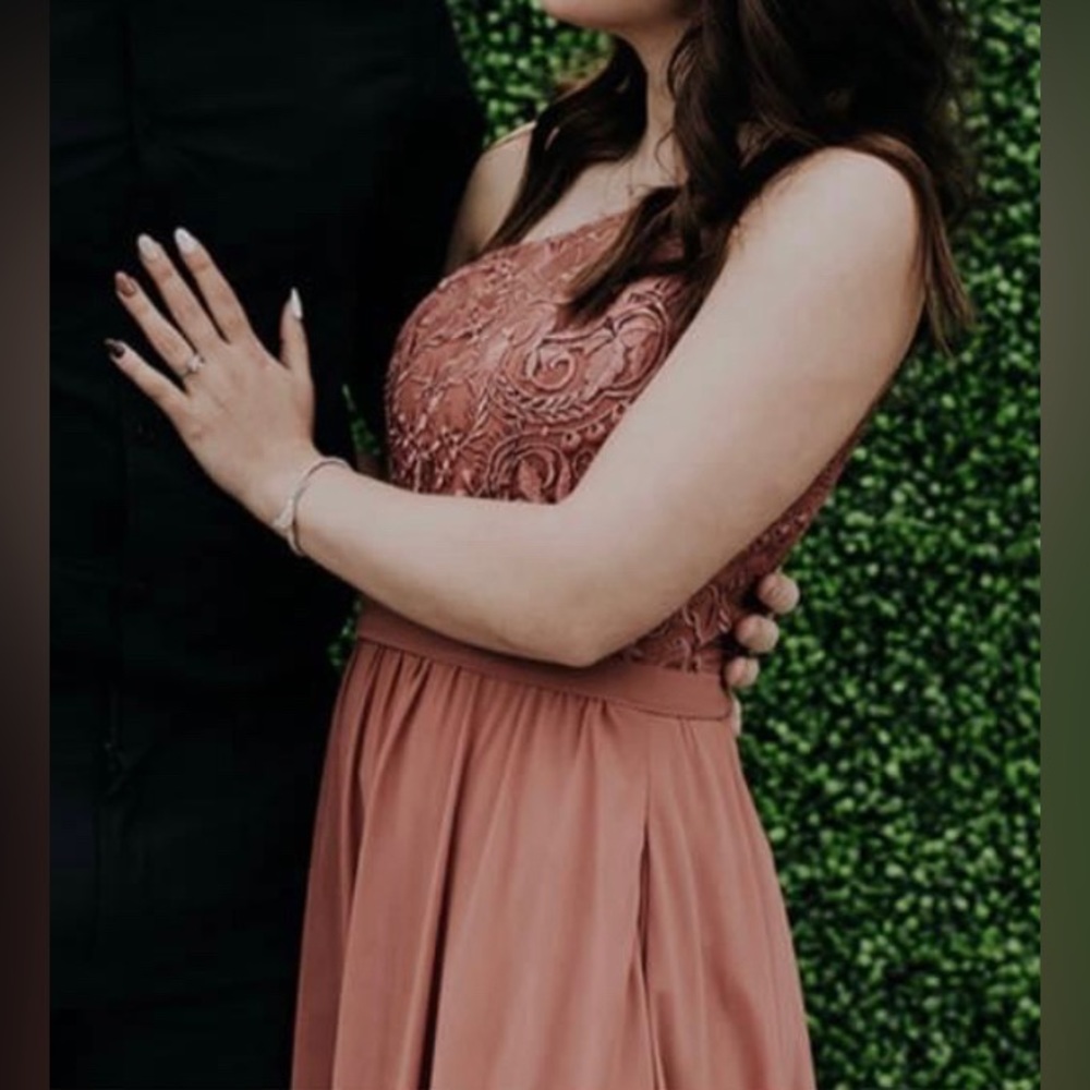 Kennedy Blue Sutton bridesmaid dress- In spice :)